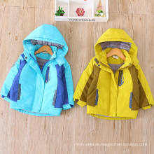 Kinder Jacke Mäntel Weihnachten Baumwolle Mäntel Mädchen Nylon Winterkleidung warme Kleidung Mode Chirstmas Outdoor Kinder rosa Mäntel Hut